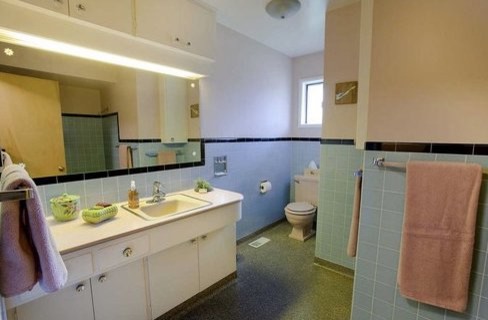 Modernes Badezimmer in Portland