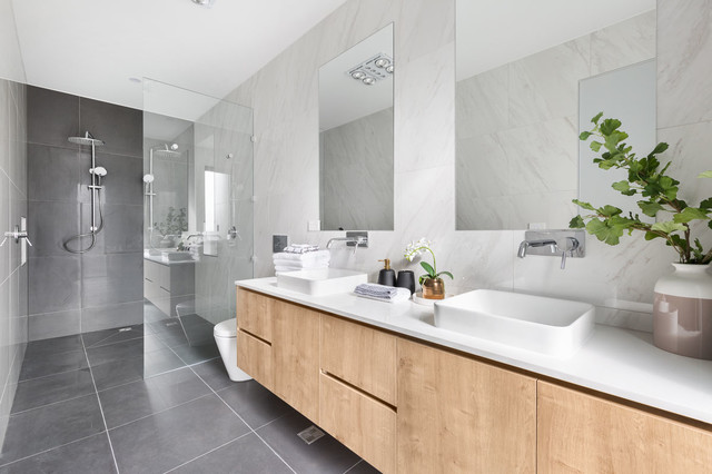 Northcote - Contemporary - Bathroom - Melbourne - by Hargreaves Joinery ...