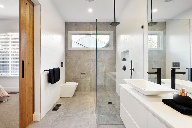 Nunawading - Modern - Bathroom - Melbourne - by Blackburn Bathrooms and ...