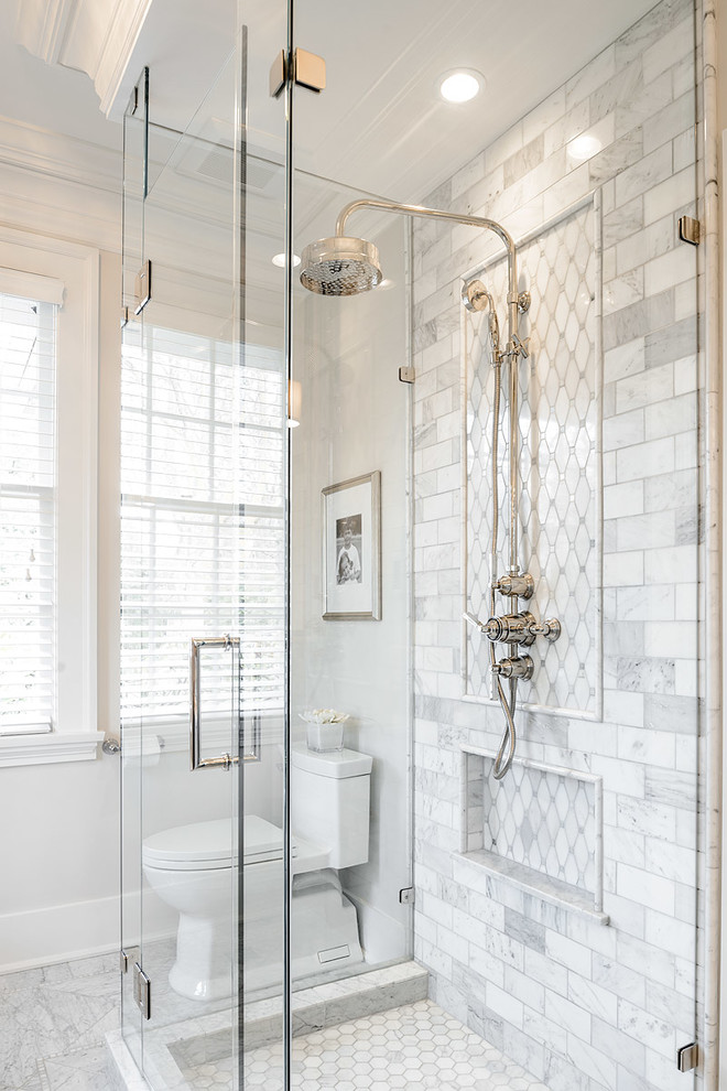 Inspiration for a small timeless bathroom remodel in Vancouver