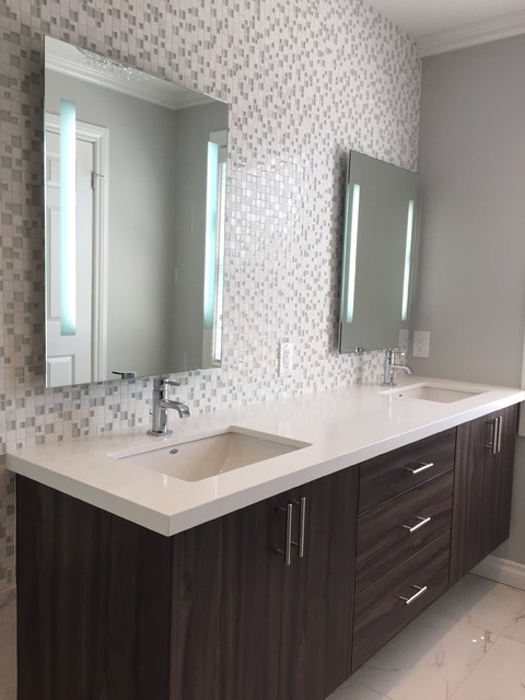 Oakville Master Ensuite Renovation - Modern - Bathroom - Toronto - by ...