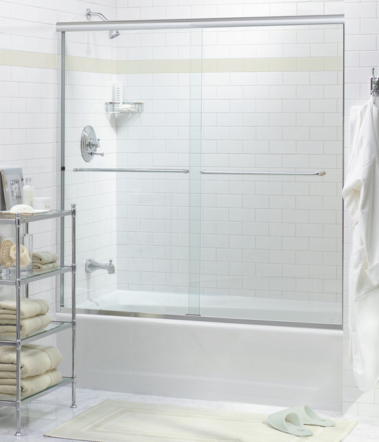 Oasis ByPass Sliding Doors Clásico Cuarto de baño Boston de