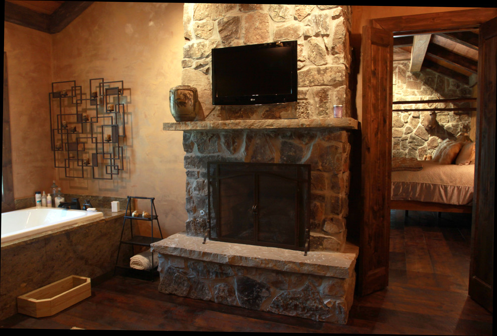 Olla, Louisana Hunting Lodge Classique Salle de Bain Autres