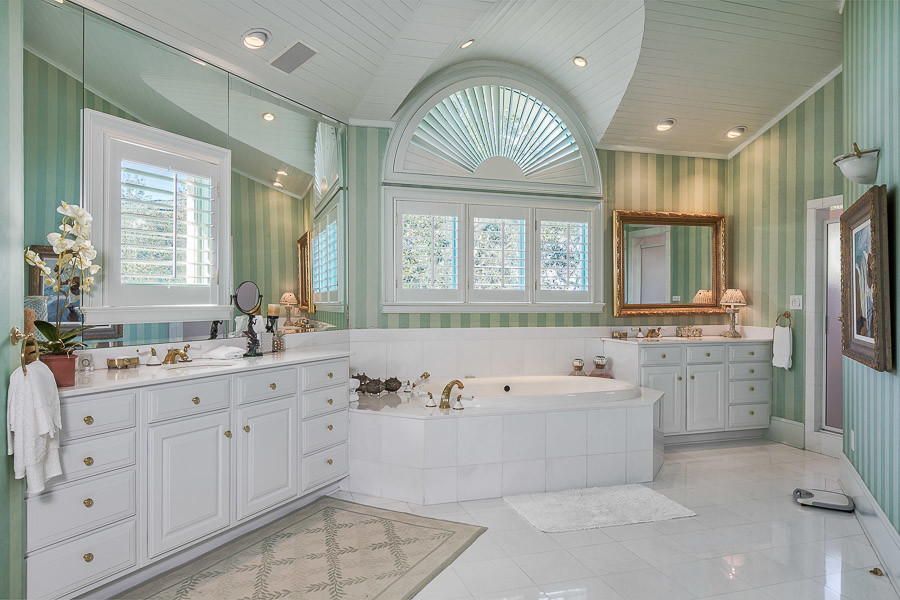 Ono Island, Orange Beach, Al Martin Traditional Bathroom Miami by Erin E. Kaiser