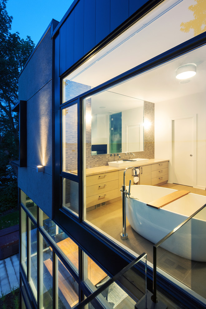 Ottawa River Home Contemporary Bathroom Ottawa by Christopher