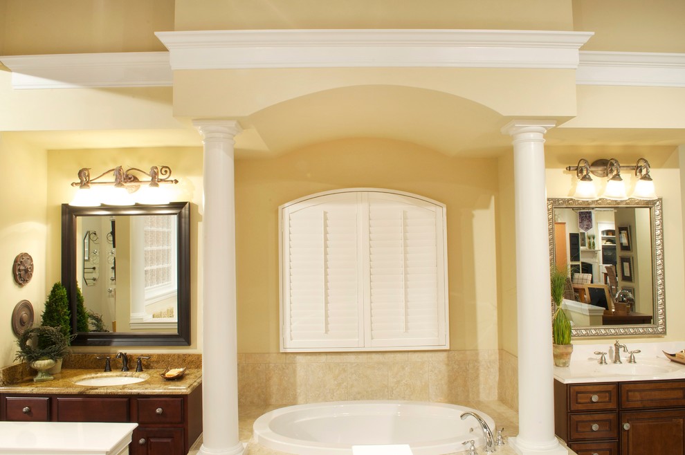 Inspiration for a classic bathroom in Charlotte.