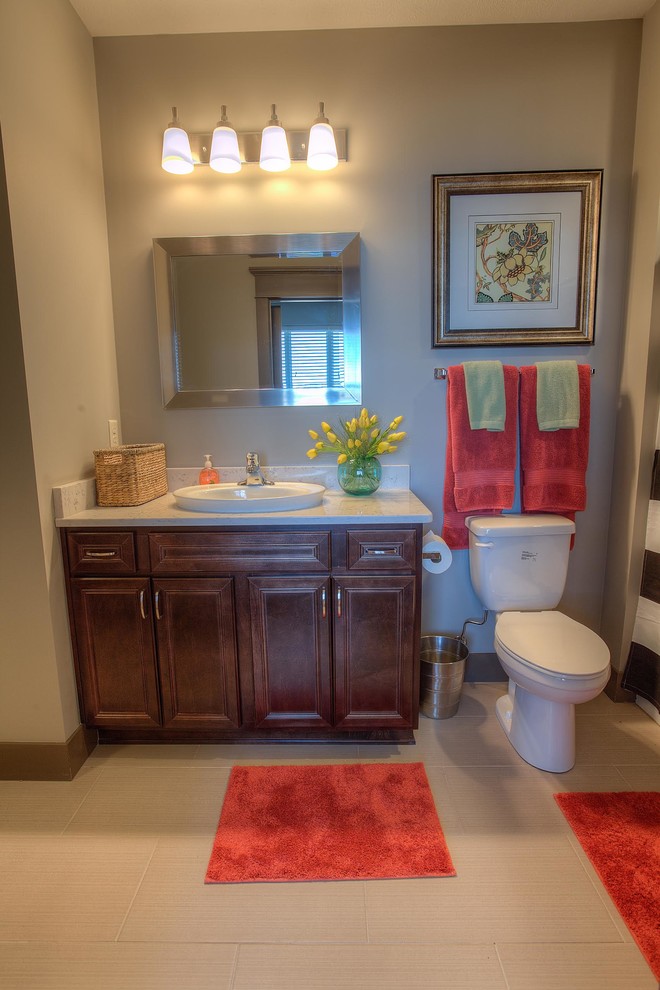 Our Designs Transitional Bathroom Omaha by Andrea's Designs Houzz