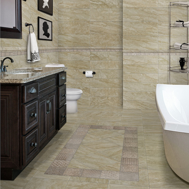 Our Suppliers- Florida Tile - Transitional - Bathroom - San Francisco ...