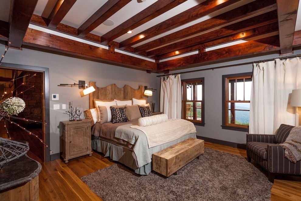 Inspiration for a traditional bedroom in Other.