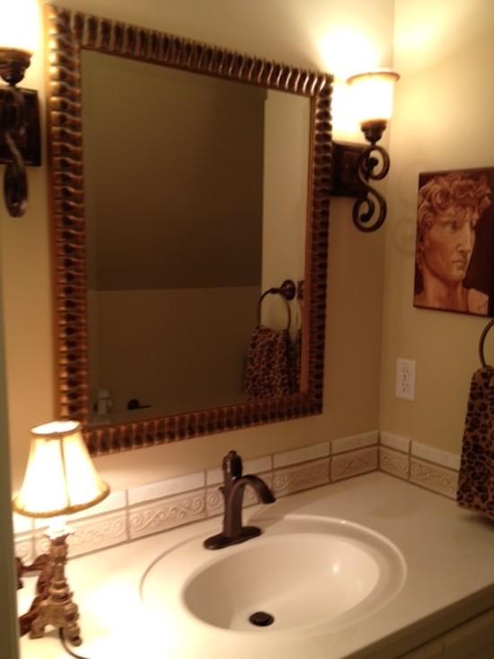 Elegant bathroom photo in Kansas City