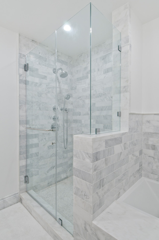 Pacific Palisades Master Bath Transitional Bathroom Los Angeles