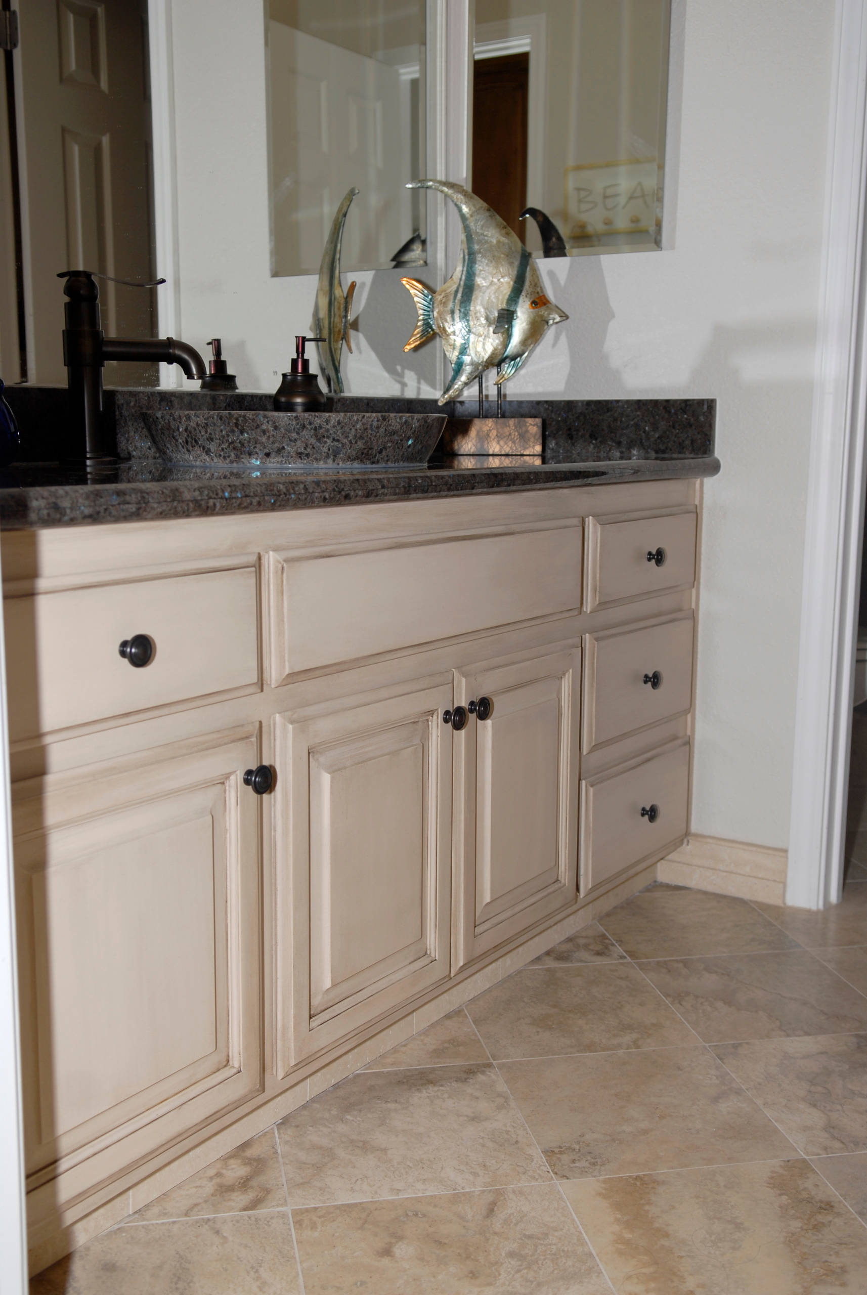 glazed bathroom cabinets