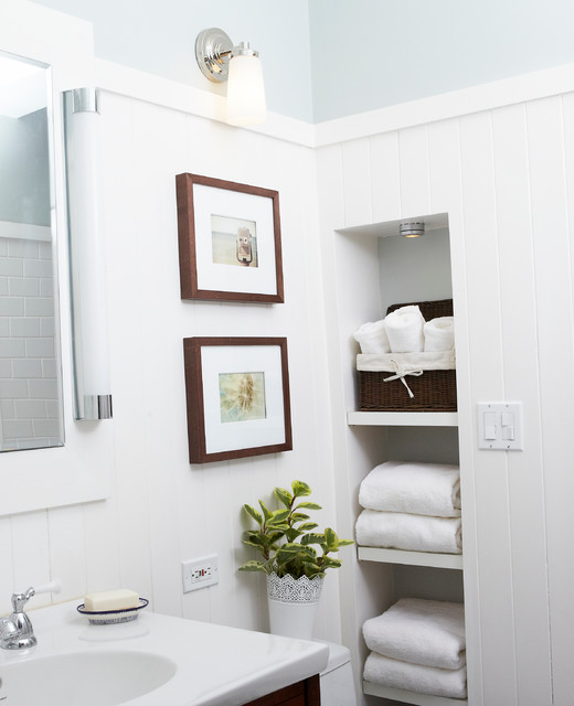 Pair of gallery frames - Traditional - Bathroom - Chicago - by Change of  Art® | Houzz IE
