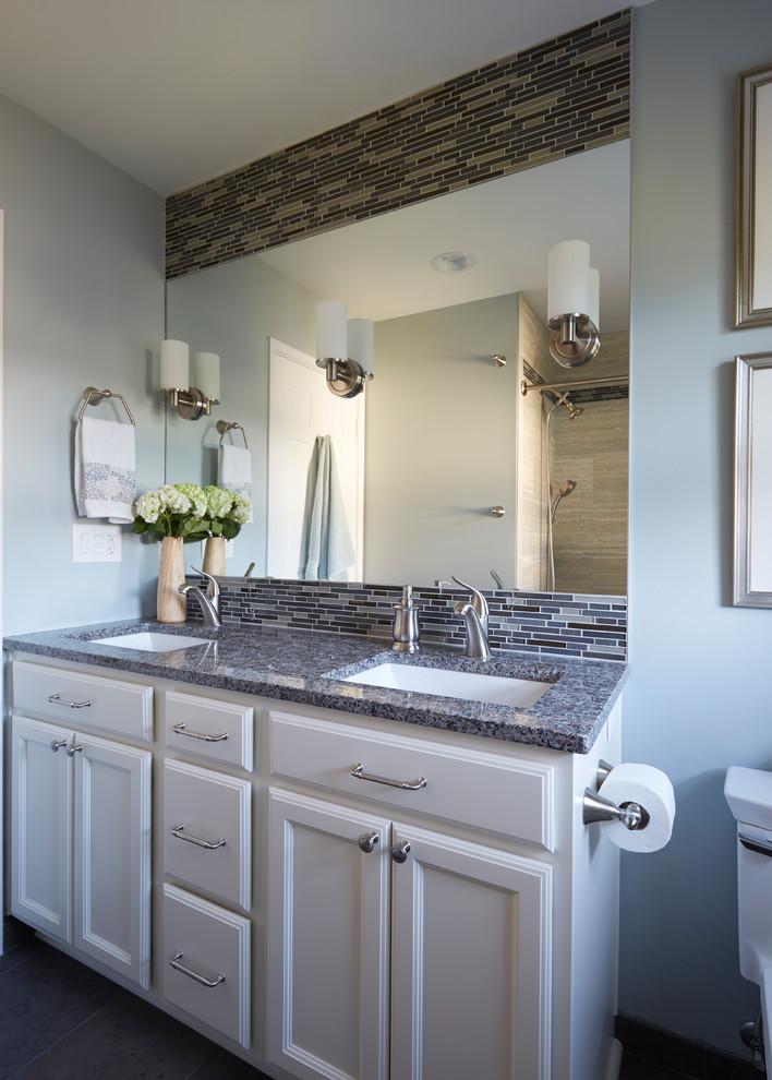 Palatine Bath 4 Classique Chic Salle de Bain Chicago par