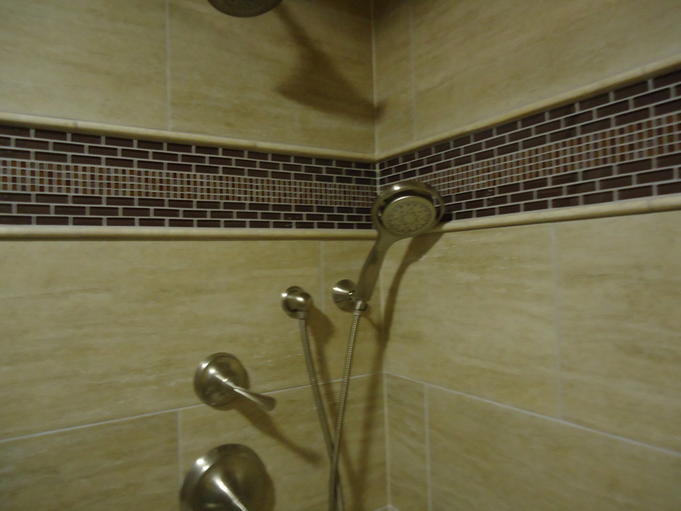 Palatine Home Transitional Bathroom Chicago by LMR Designs, LLC