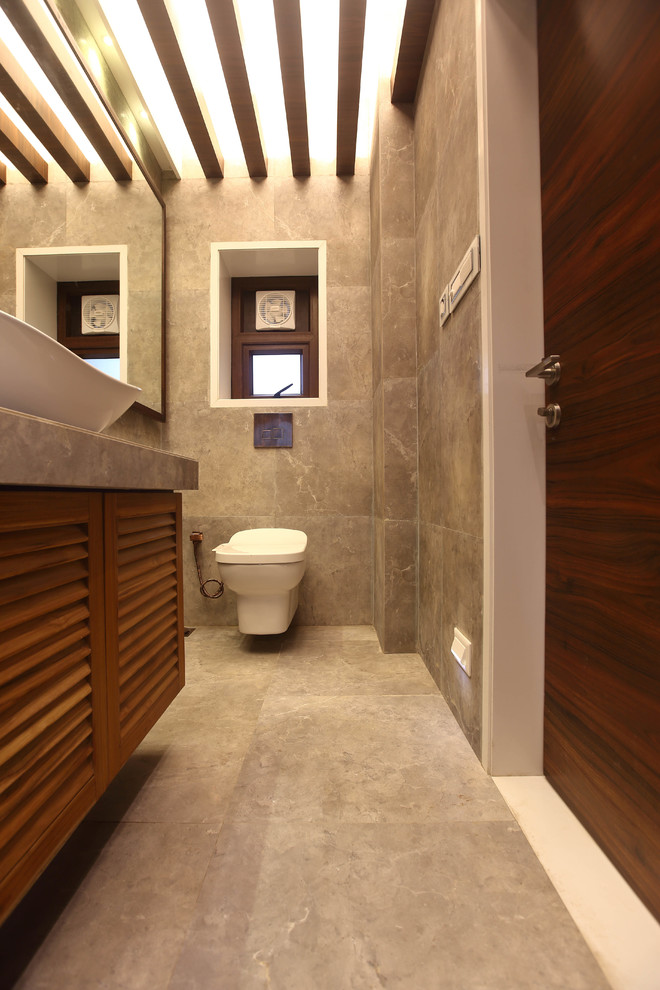 Pali Hill Renovation - Contemporary - Bathroom - Pune - by Essajees ...