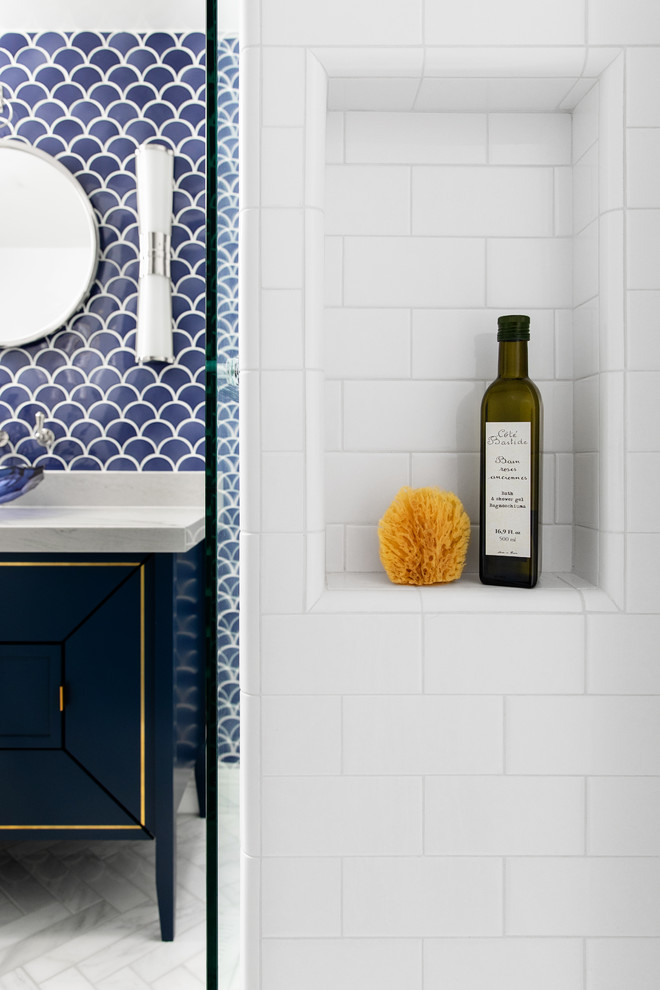 Palisades Modern Bathroom San Diego by Anne Rae Design Houzz