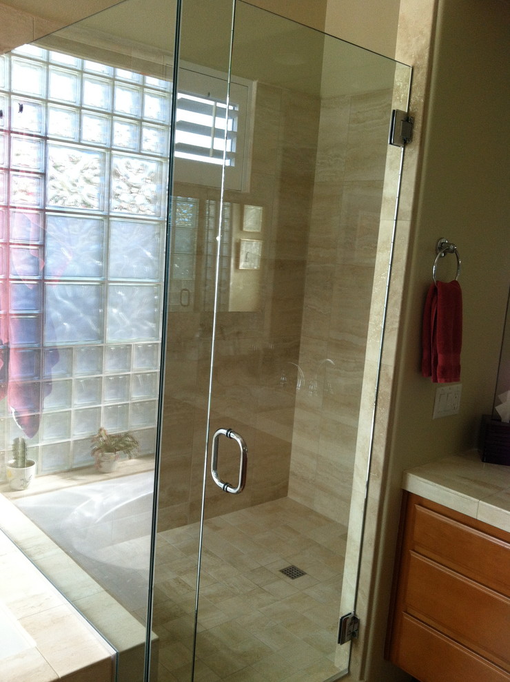 Palm Desert Master Shower Remodel - Contemporary - Bathroom - Other