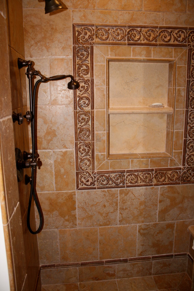 Bathroom - traditional bathroom idea in San Diego