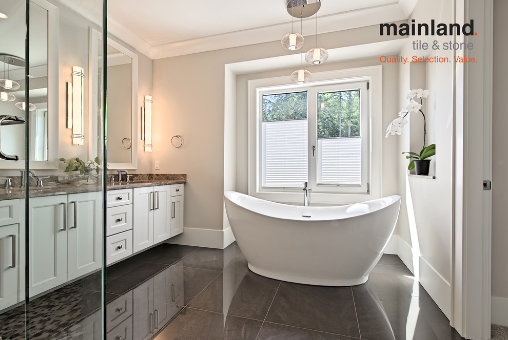 Panorama Ridge Custom Build Classique Chic Salle de Bain