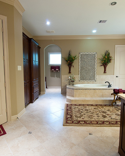 Paradise Valley Custom Home Traditional Bathroom Houston by