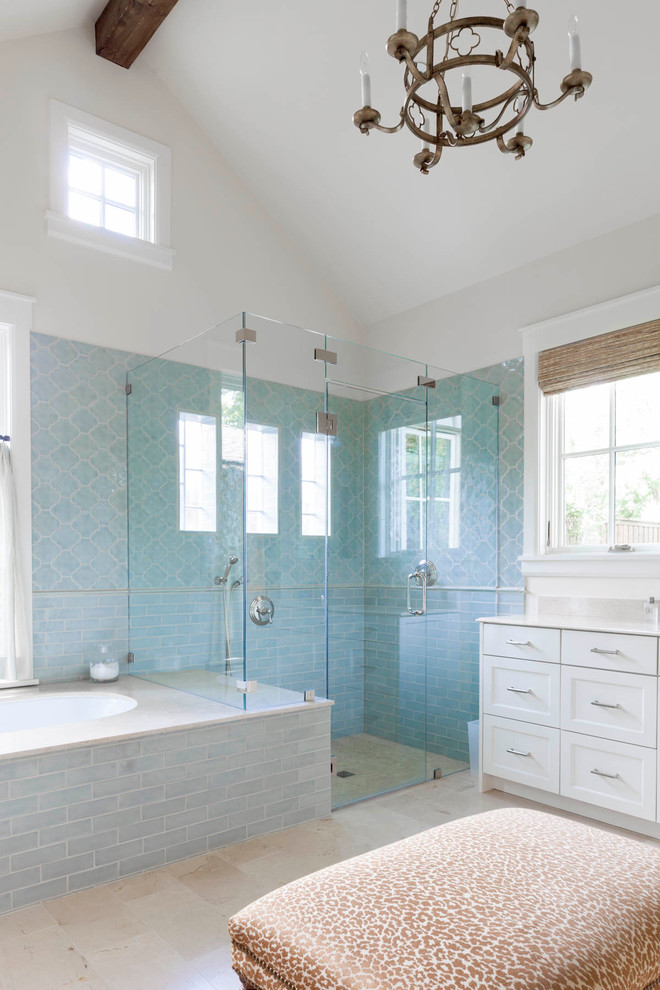 Inspiration for a timeless bathroom remodel in Dallas