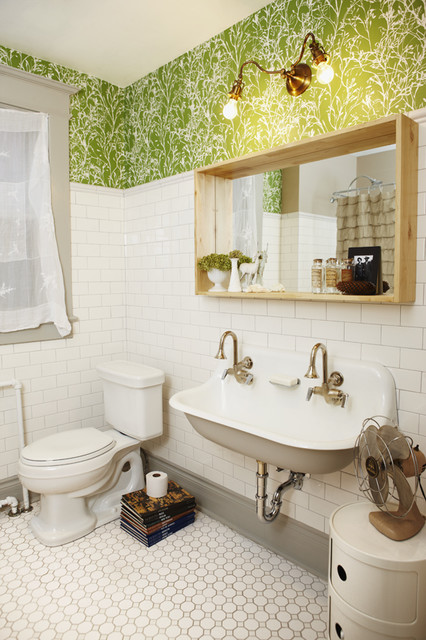 Parkway Bathroom - Scandinavian - Bathroom - Toronto - by Jenn Hannotte / Hannotte  Interiors