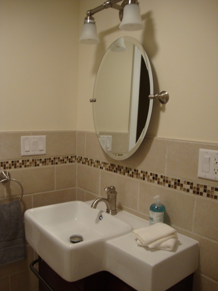 Example of a trendy bathroom design in Philadelphia
