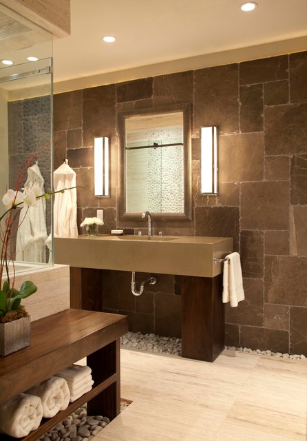 Personal Spa Bath - Contemporary - Bathroom - Denver - by Ashley Campbell Interior  Design