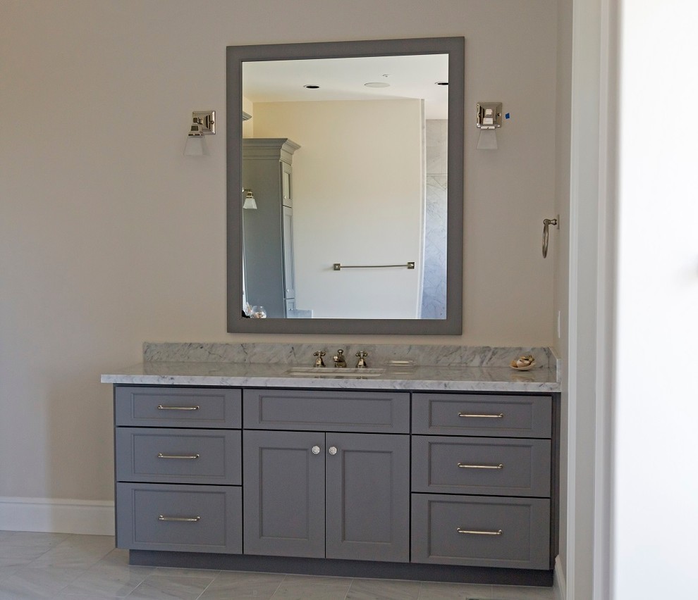 Phoenix Blackstone custom home contemporary Shaker style doors