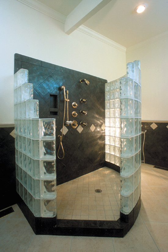 Photo Gallery Modern Bathroom Other by Joliet Glass Block