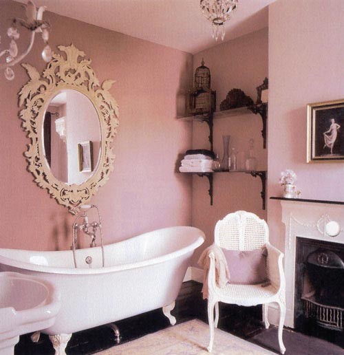 Design ideas for a romantic bathroom in Other.