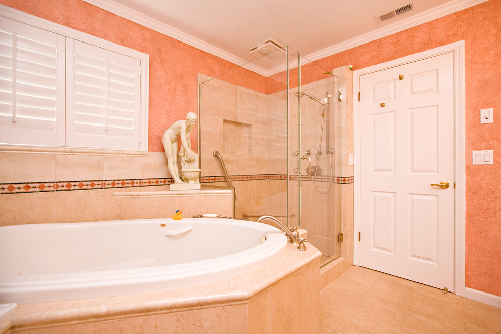 Pink Master Bathroom Traditional Bathroom San Francisco by Bill Fry Construction Wm. H