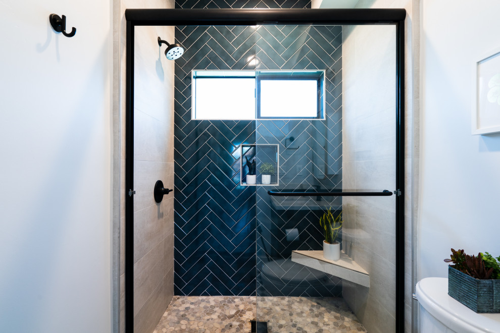 Point Loma ADU Beach Style Bathroom San Diego by Marrokal
