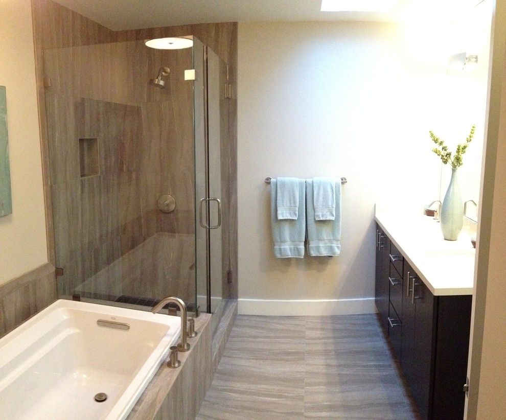 Point Loma Home Remodel Modern Bathroom San Diego by Welby