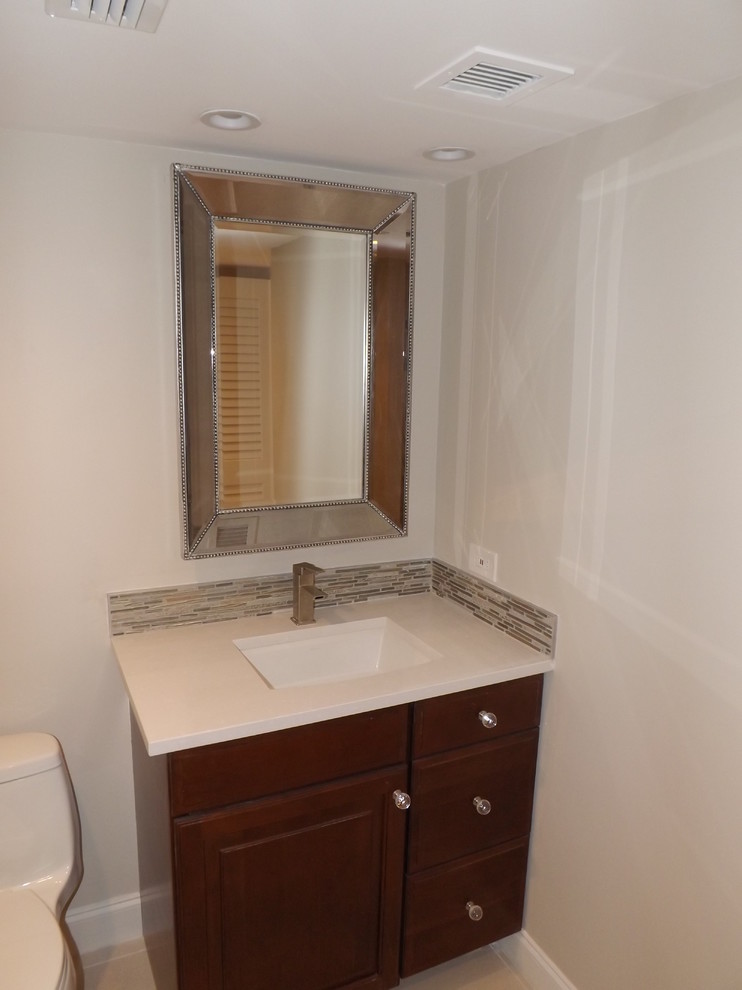 Pompano Beach Entire Condo Remodel - Transitional - Bathroom - Miami ...