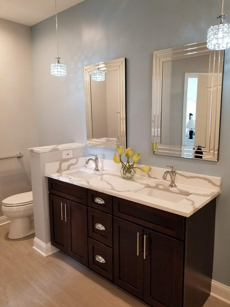 Potomac Master Bathroom - Traditional - Bathroom - DC Metro - by Mar ...