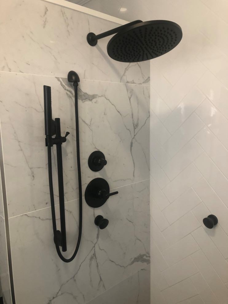 Poughkeepsie Remodel Modern Bathroom New York by Context Houzz