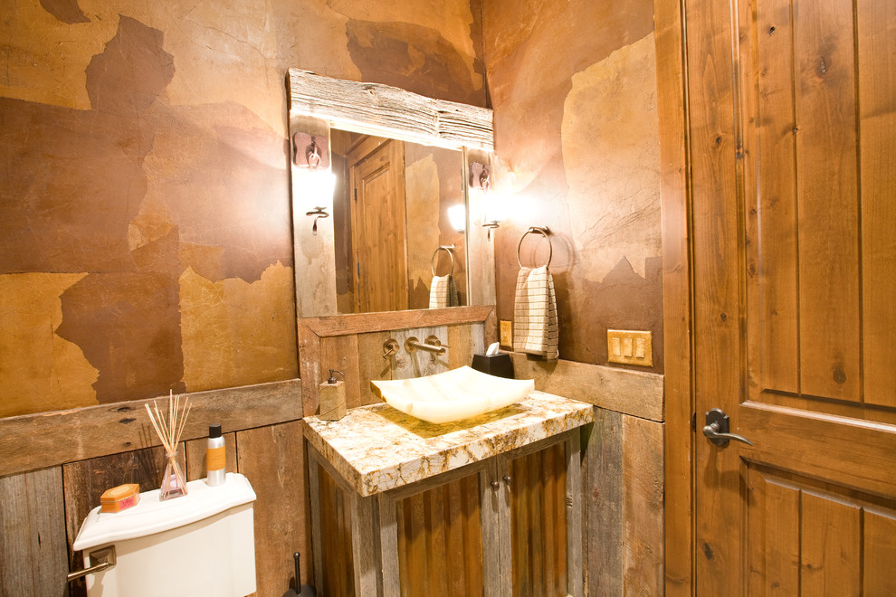 Foto di una stanza da bagno american style