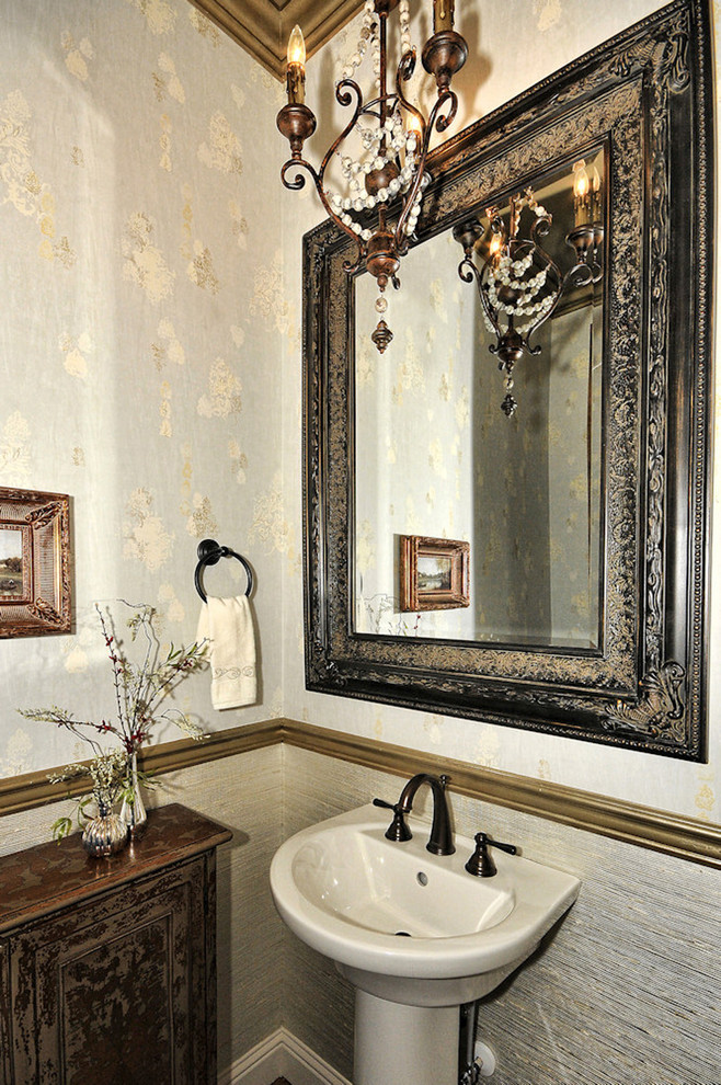 Powder Room - Traditional - Powder Room - Boise - by Jennifer Baldwin ...