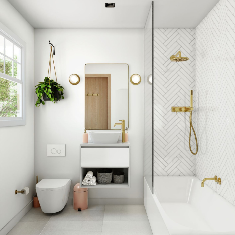 Predesigned Bathroom Schemes Bathroom London by Studio Youu Houzz
