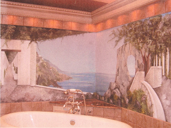 Пример оригинального дизайна: ванная комната в викторианском стиле