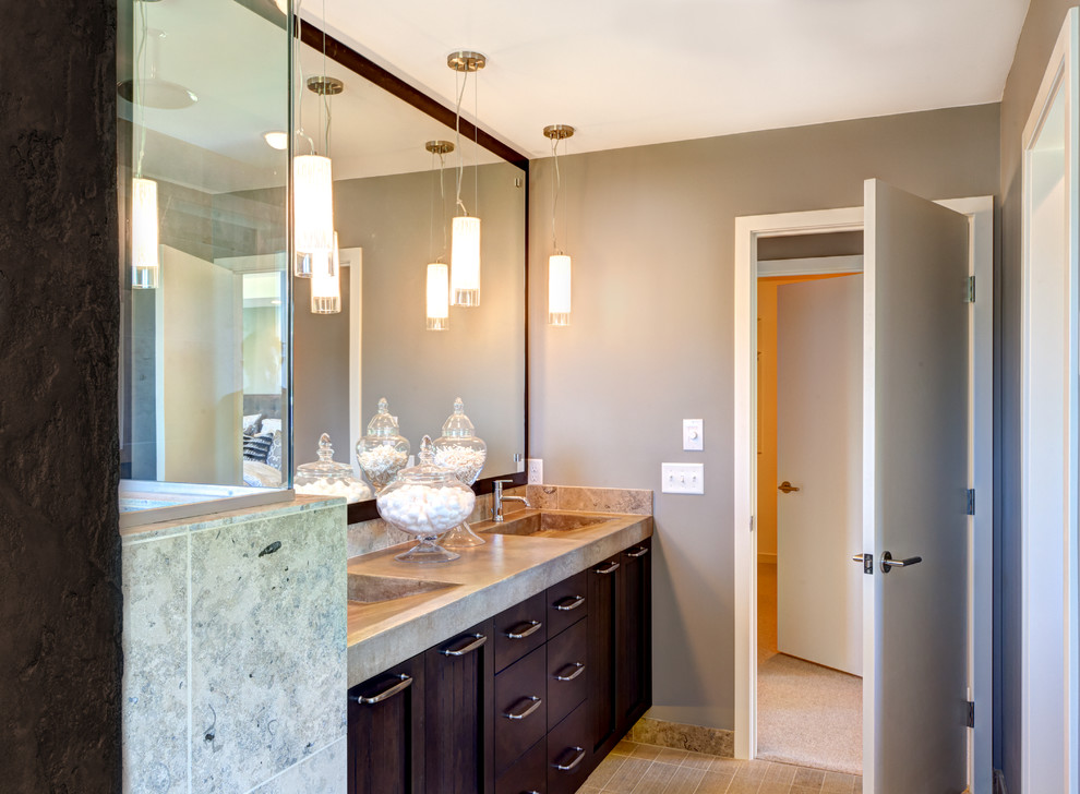 Prior Lake Custom Home Contemporary Bathroom Minneapolis by