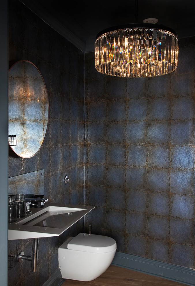 Private Residence in the West End of Edinburgh Industrial Bathroom