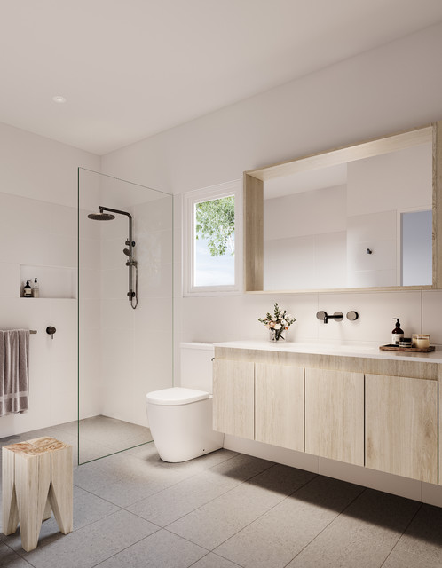 Pure Nordic - Scandinavian - Bathroom - Melbourne - by batch | Houzz NZ