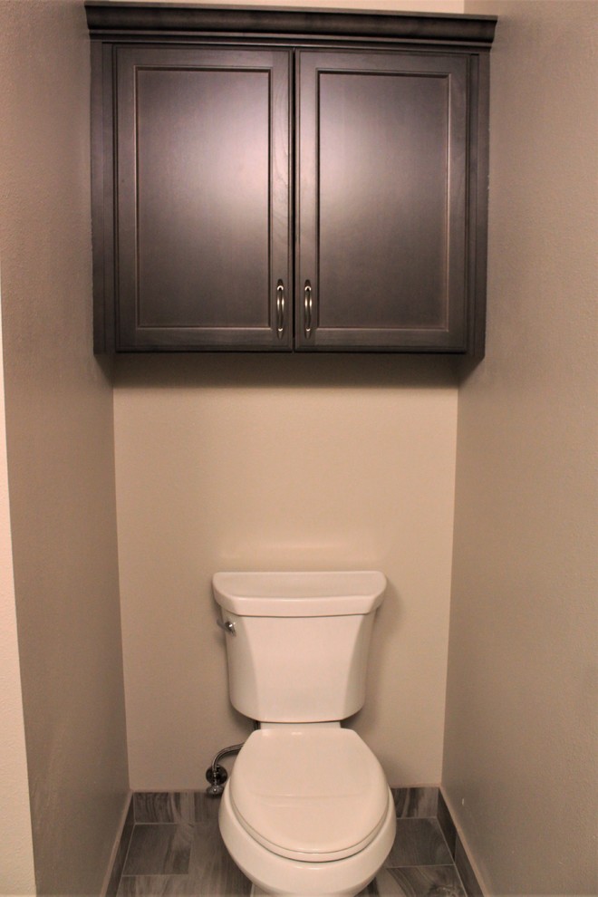 Puyallup Kitchen and Master Bathroom Remodel Traditional Powder