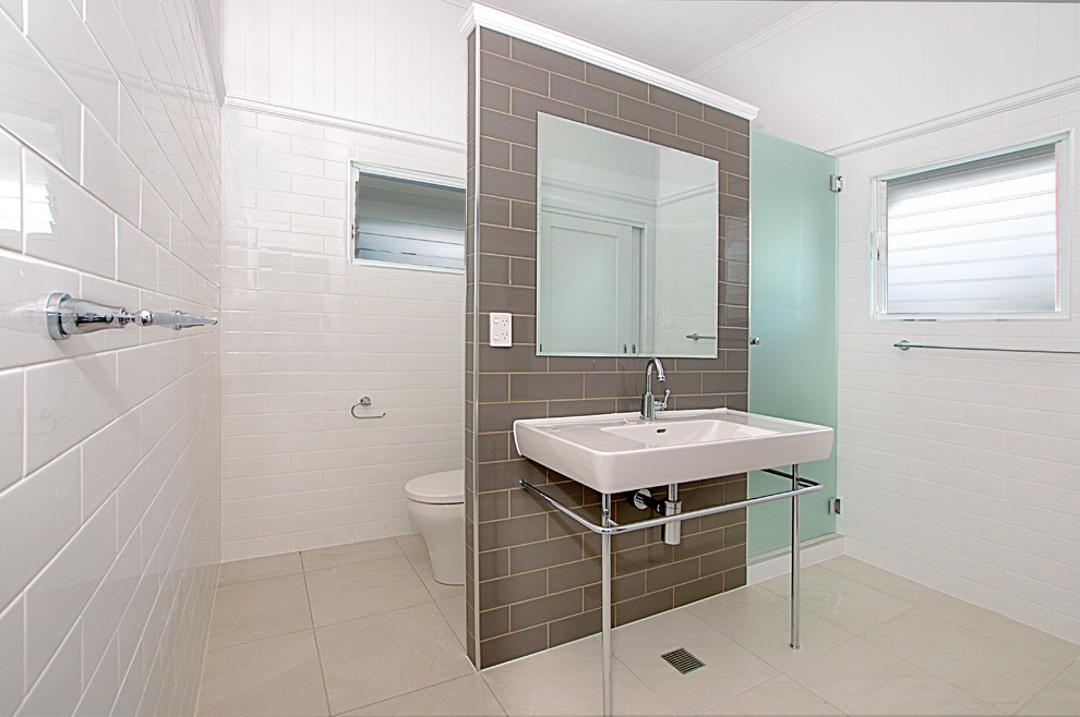 Queenslander Renovation Townsville Bathroom Townsville by Smith