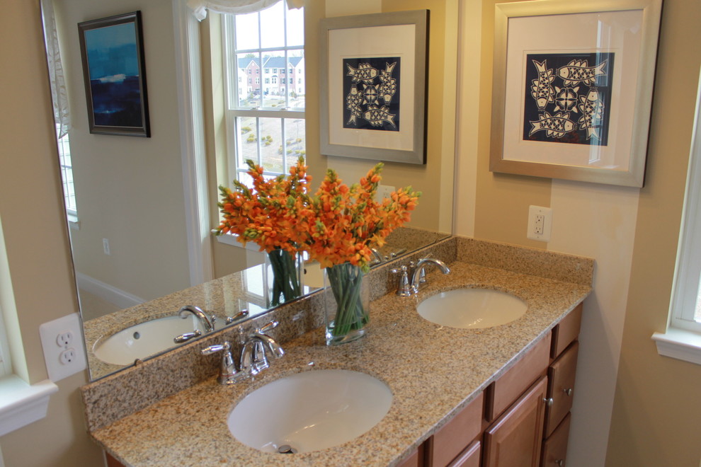 Example of a classic bathroom design in DC Metro