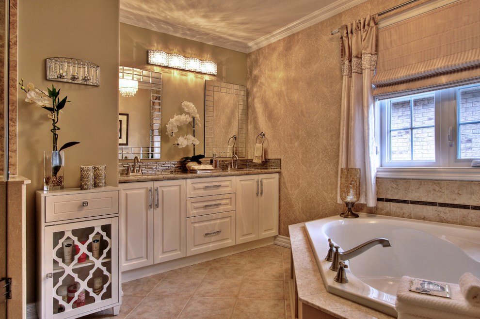 ReDesign Contemporary Bathroom Toronto by Setting the Stage