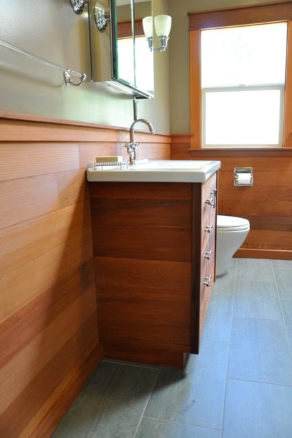 Redwood Bath - Craftsman - Bathroom - San Francisco - by Lee Tollefsrud ...